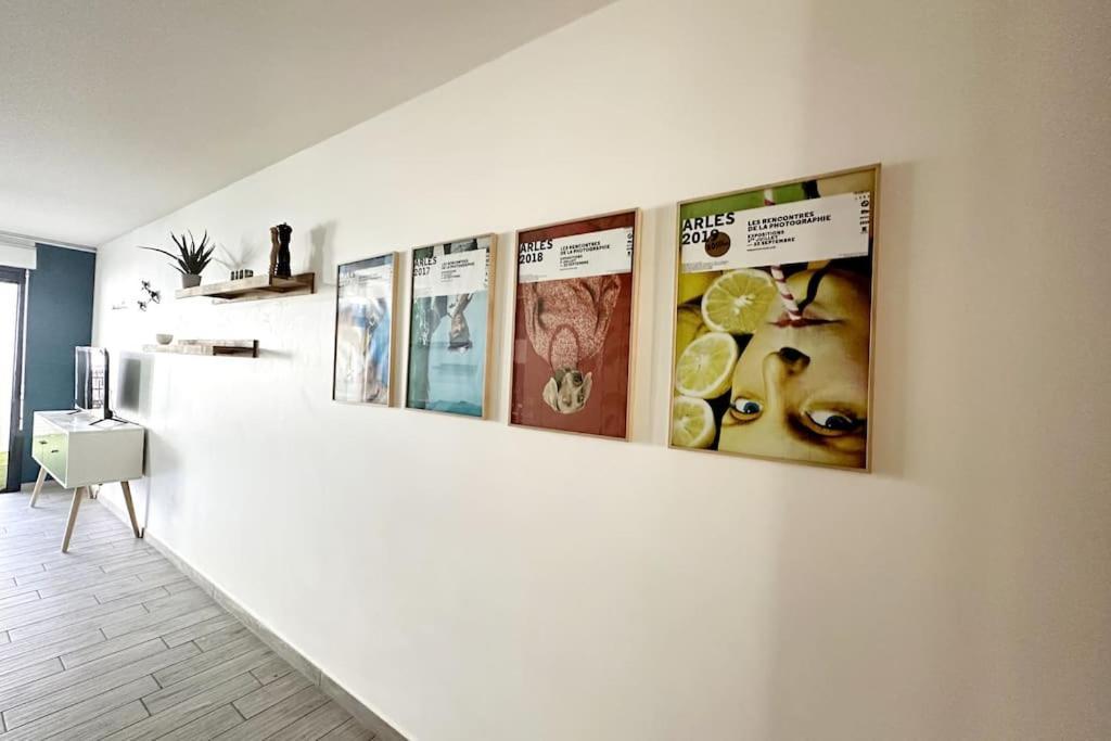 Bel Appart Design 2Ch, Mairie, Pkg, Wifi, Terrasse, Port Marianne Montpellier Eksteriør bilde